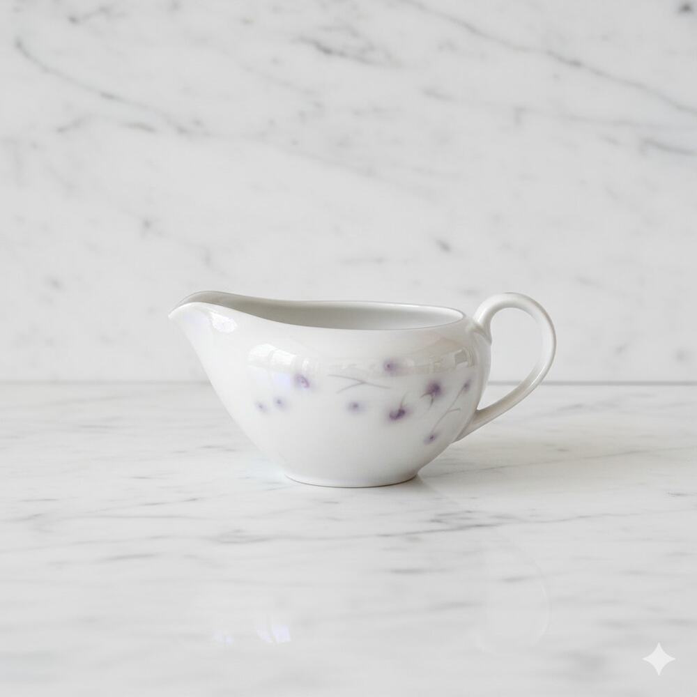 Vintage Creative Fine China Star Burst 1014 Creamer Japan MCM Atomic